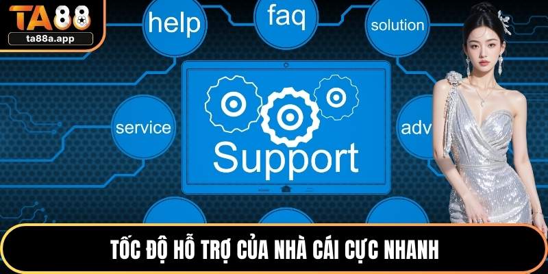 Liên Hệ TA88 2 Tốc độ hỗ trợ của nhà cái cực nhanh